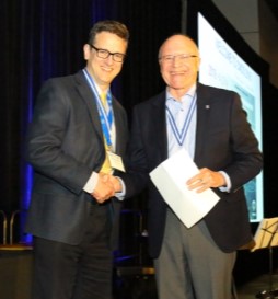 PHoto of Paul Kushner and Wayne Richardson at the 2018 Congress in Halifax, for Paul's article on stewardship