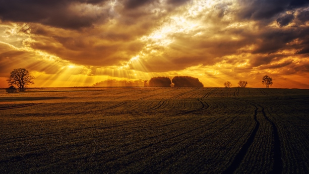 Phénomènes Atmosphériques Rayons Crepiscular