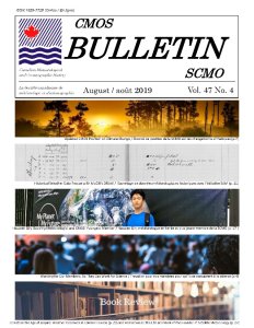 Vol.47 No.4 Cover of the CMOS Bulletin